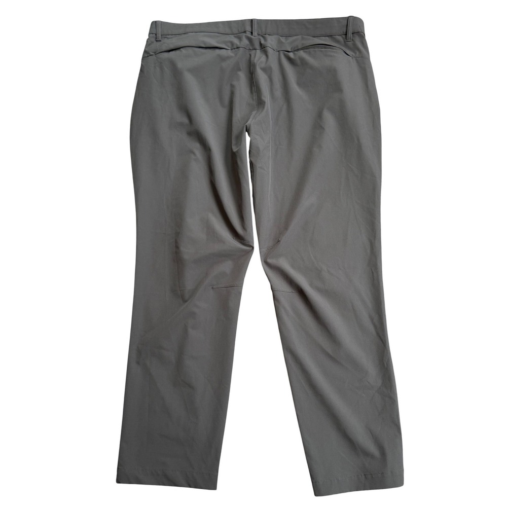 Fabletics Mens The Only Pant Iron Grey Performance Stretch Straight Leg 37x27‎ - Picture 2 of 5